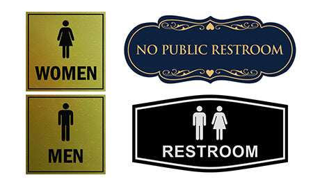 Restroom Signs