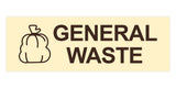 Basic General Waste Wall or Door Sign