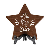 Good Morning Star Table Sign | Family and Faith Home Decor | Church And Home Table Signs