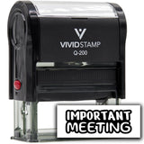 All Quality Important Meeting Agenda Planning Stamps