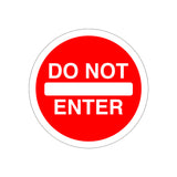 Circle Plus Do Not Enter Door or Wall Sign | Safety Signage