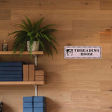 Standard Plus Threading Room — Wall or Door Sign | Treatment Room - Sign