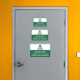 Classic Framed Plus Boiler Room Wall or Door Sign | Bilingual Spanish and English Workplace Safety Signage