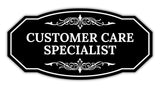 Signs ByLITA Victorian Customer Care Specialist Graphic Wall or Door Sign