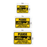 Classic Framed Plus Please Do Not Disturbing I'm Sleeping And Even If I'm Awake I Probably Don't Want To See You Wall or Door Sign | Novelty Funny Warning Signs