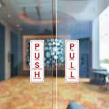 Signs ByLITA Vertical Push and Pull - Christian Door Signs (Christian Motivational Acronym) Door Sign