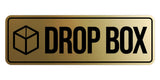 Standard Drop Box Wall or Door Sign (Multipack)