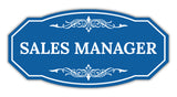 Signs ByLITA Victorian Sales Manager Graphic Wall or Door Sign