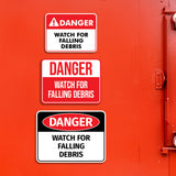 Classic Framed Plus Custom Danger Wall or Door Sign | Customizable Warning Sign For Homes and Businesses | Health and Safety Signage