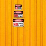 Classic Framed Plus Danger No Smoking In Barn Door or Wall Sign | Farm/Barn Warning Signage