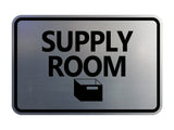 Classic Framed Supply Room Wall or Door Sign