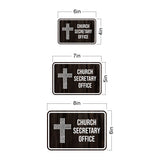 Classic Framed Plus Church Secretary Office Door or Wall Sign | Church and Place of Worship Signs