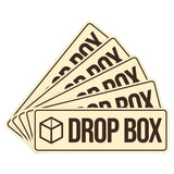 Standard Drop Box Wall or Door Sign (Multipack)
