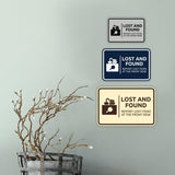 Signs ByLITA Classic Framed Lost and Found Report Lost Items at the Front Desk Wall or Door Sign