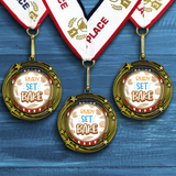 All Quality Stars Ready set Bake Medal | Competition | High Quality Metal Medal - 1st, 2nd, 3rd Place