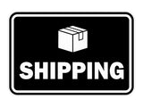 Classic Framed Shipping Wall or Door Sign
