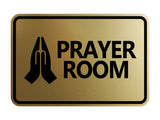 Classic Framed Prayer Room Wall or Door Sign