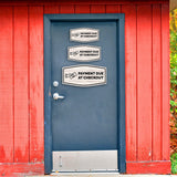 Fancy Plus Payment Due At Checkout Wall or Door Sign | Reception Clinic Signs