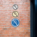 Signs ByLITA Circle No Entry Graphic Door or Wall Sign | Easy Installation | Durable Construction | Promote Health And Safety | Caution Warning Sign for Home, Business and Office Spaces