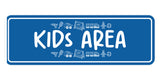 Signs ByLITA Standard Kids Area (Toy vector) Wall or Door Sign