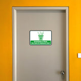 Classic Framed Plus Accumulation of Waste May Cause An Unpleasant Smell Wall or Door Sign | RV Accessories