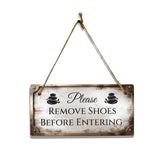 Yoga Studio Signs - 5 x 10" Hanging Signs