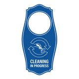 Signs ByLITA Cleaning in Progress Door Hanger