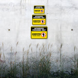 Classic Framed Plus Authorized Personnel Only – Asbestos Work Area Door or Wall Sign | Miscellaneous Warning Signs - Industrial & Construction