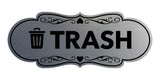 Signs ByLITA Designer Trash Wall or Door Sign