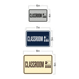 Classic Framed Classroom Wall or Door Sign
