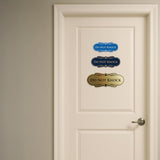 Designer Do Not Knock Wall or Door Sign