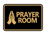 Classic Framed Prayer Room Wall or Door Sign