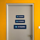 Standard Plus ID Required Door or Wall Sign | Proof of Age | Bar Restaurant and Venue
