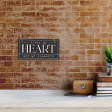 Steal My Heart Not My Blankets 5x10 Hanging Plus Wall or Door Sign | Funny Home Decor