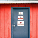 Classic Framed Plus No Swimming – Hazardous Conditions Door or Wall Sign | Miscellaneous Warning Signs - Industrial & Construction