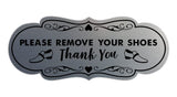 Designer Please Remove Your Shoes Thank You (Loafers) Wall or Door Sign