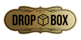 Designer Drop Box Wall or Door Sign