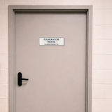 Standard Plus Generator Room — Authorized Personnel Only — Wall or Door Sign | Specialist Room - Sign