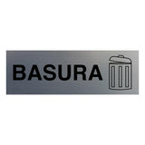 Signs ByLITA Basic Basura Wall or Door Sign