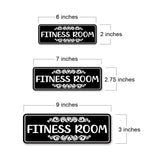 Standard Plus Fitness Room Wall or Door Sign | Home & Fitness Décor