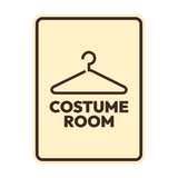 Signs ByLITA Portrait Round Costume Room Door or Wall Sign Easy Installation | Directing Artists & Co-Workers | Music | Concert | Festivals