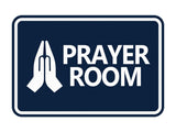 Classic Framed Prayer Room Wall or Door Sign