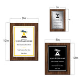 Luge Customizable Wooden Award Plaque | Easel Mount Option | Achievement and Recognition Personalizable Plaques | Sports Award