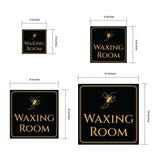 Square Plus Waxing Room — Wall or Door Sign | Treatment Room - Sign