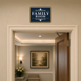Classic Framed Plus Family Room — Wall or Door Sign | Funeral and Memorial Services - Room & Area - Sign