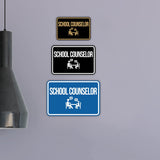 Classic Framed School Counselor Wall or Door Sign