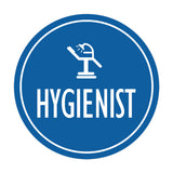 Signs ByLITA Circle Hygienist Wall or Door Sign