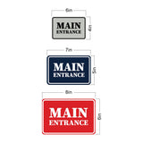 Signs ByLITA Classic Framed Main Entrance Wall or Door Sign