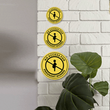 Circle Plus No Access For Pregnant Women Wall or Door Sign | Safety Signs For Business