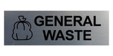 Basic General Waste Wall or Door Sign